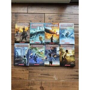 I Survived Book Series Lot of 8 by Lauren Tarshis.